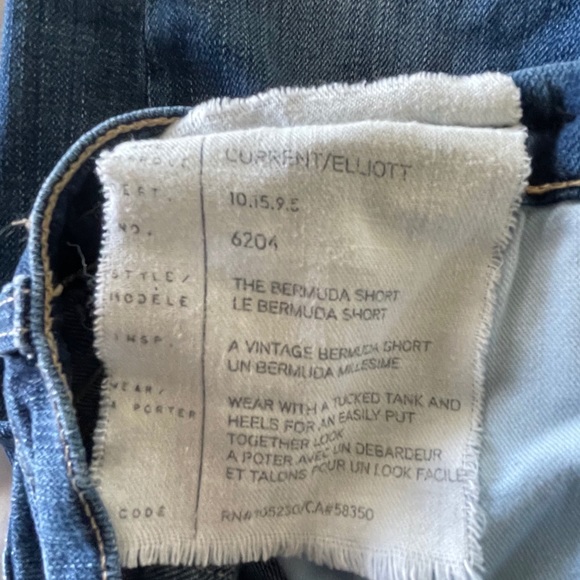 💛💛 4/$25 Current Elliott The Bermuda Short Atwater 24 - Picture 5 of 13
